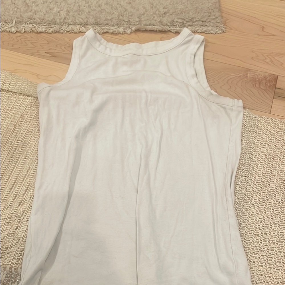 White Sleeveless Women's Top